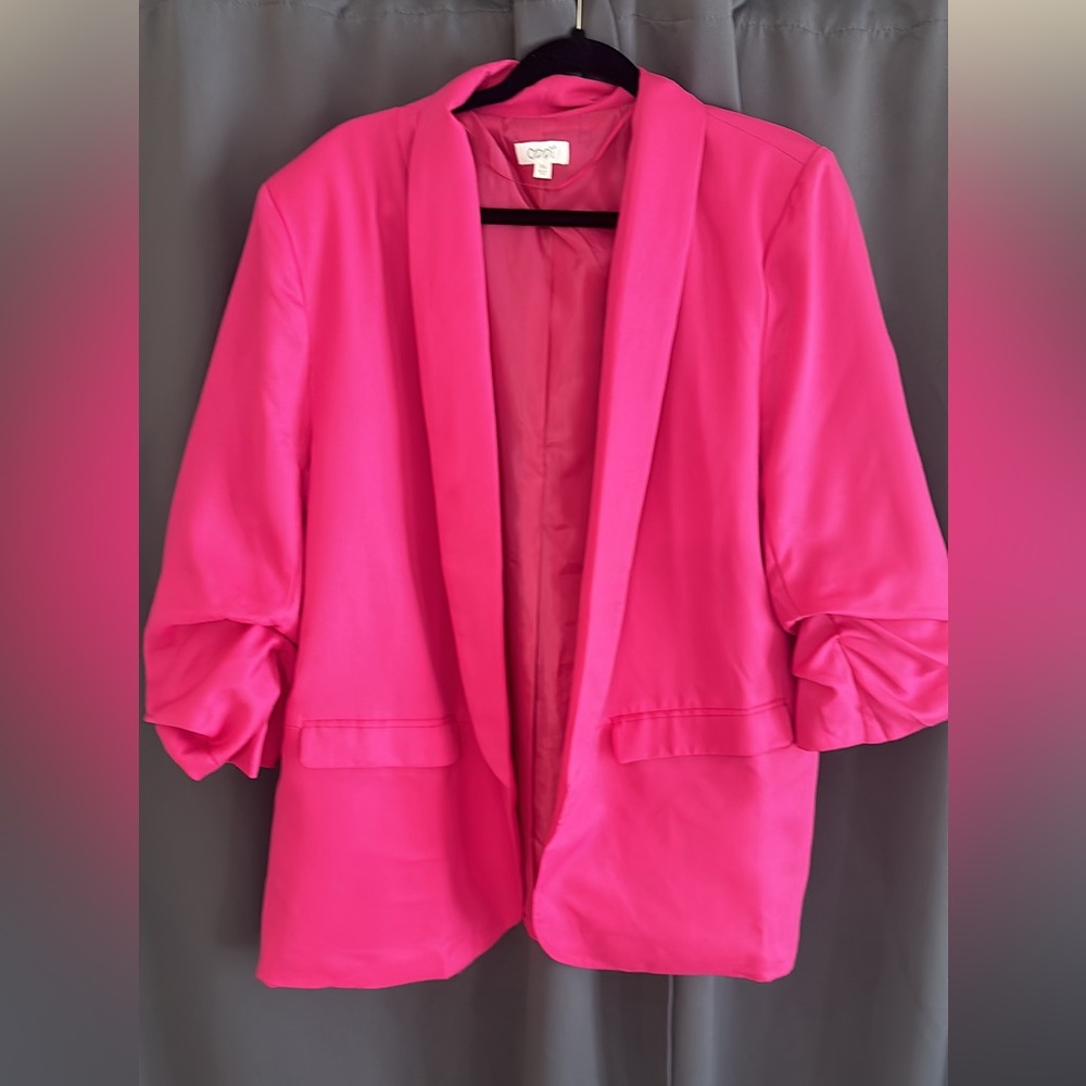 Oddy Boutique Blazer Fuchia